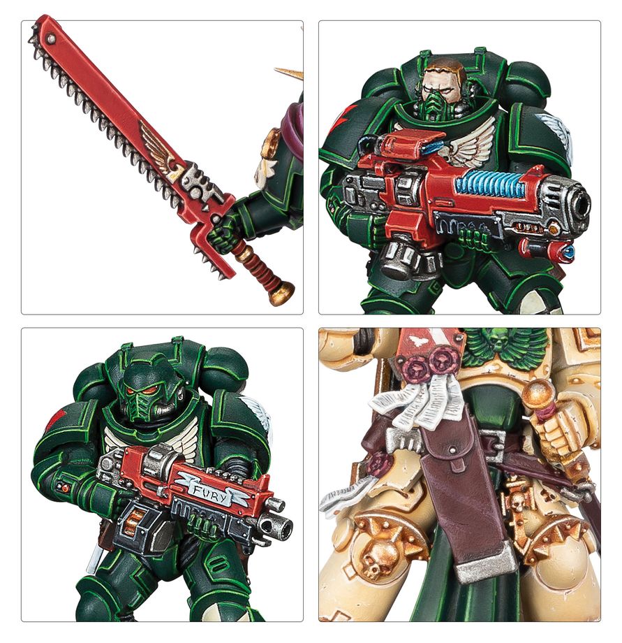 Warhammer 40K Combat Patrol Dark Angels - FREE SHIPPING