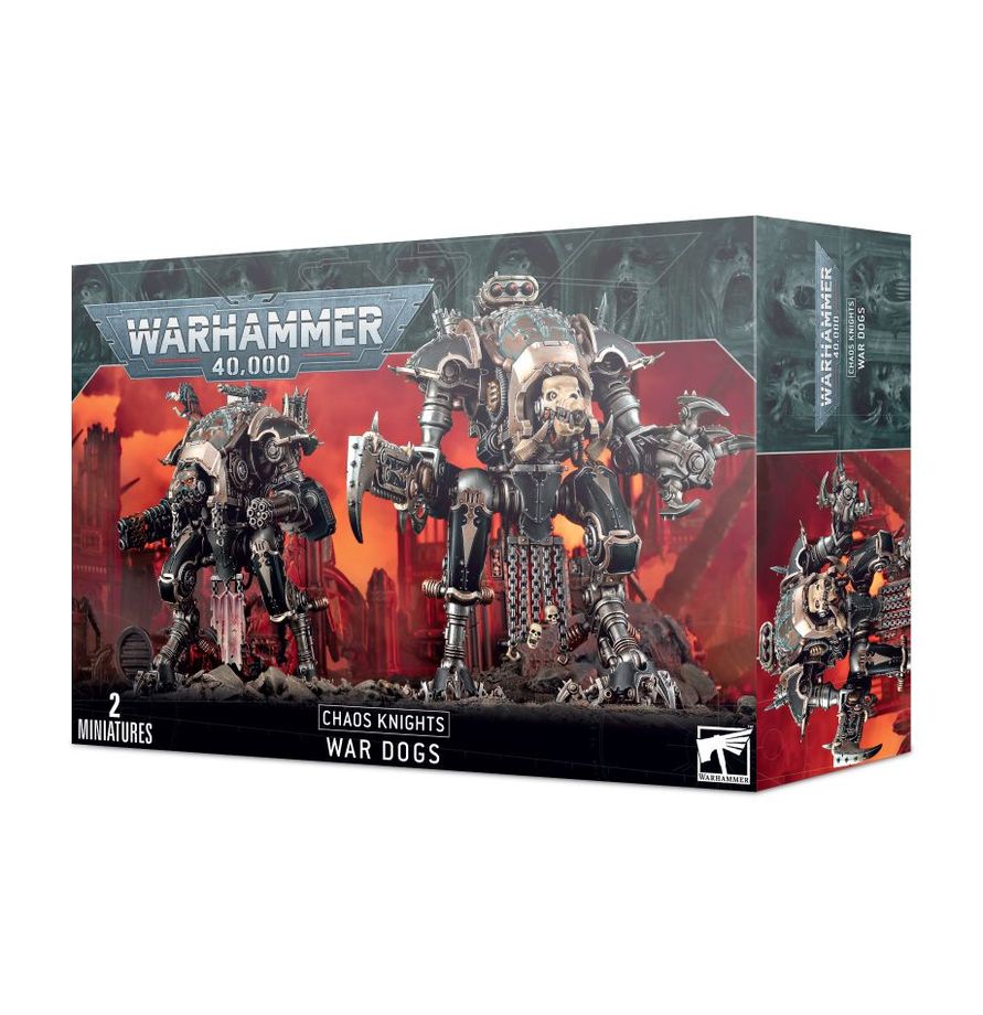 Warhammer 40K Chaos Knights War Dogs - Free Shipping