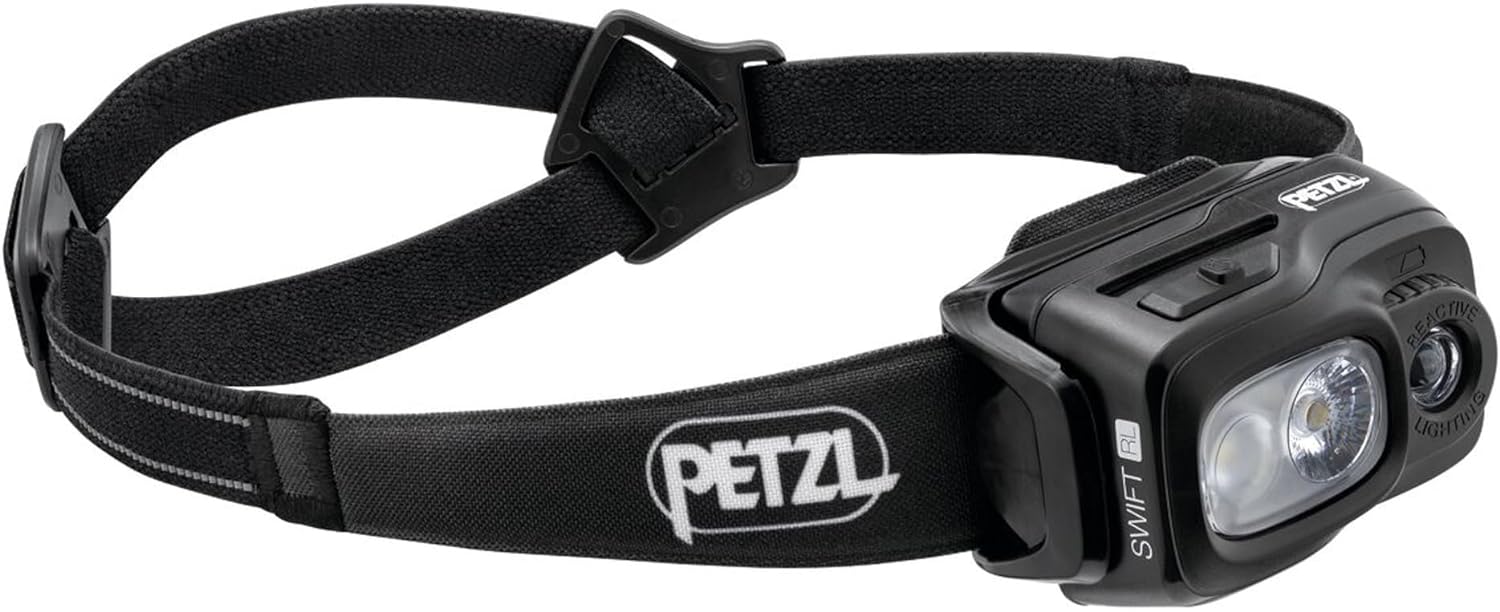 Petzl Swift RL - Head Flashlight, 1100 LUMENS, Rec...