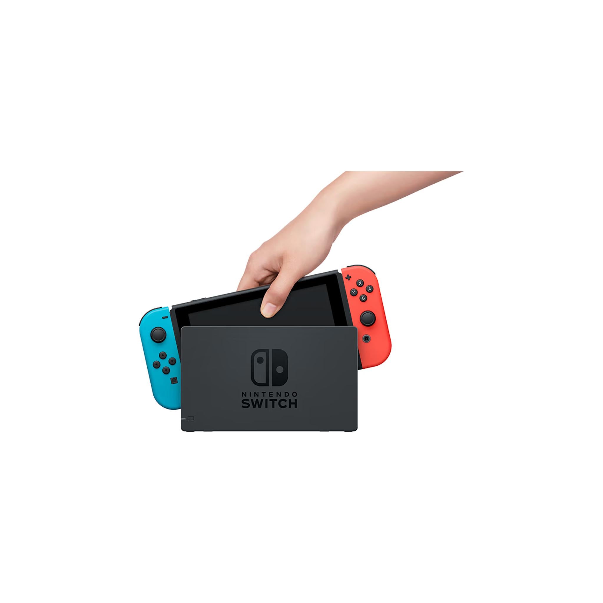 Nintendo Switch Console – Neon Red & Blue Joy-Con – Pashk LLC
